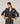 Blouson perfecto en cuir - Bleu Nuit