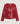 Veste courte zippée en cuir - Rouge Rubis