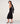 Veste courte en cuir - Noir