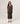 Oversized open cardigan - Havana Brown