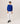 Round-neck merino wool sweater - Azure Blue