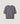 Merino wool crew-neck sweater with 3/4 sleeves - Gris Fonce