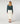 Long knit skirt - White Ecru