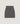 Short knitted skirt - Dark Gray