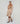 Wool coat with faux fur collar - Beige