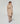Wool coat with faux fur collar - Beige