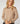 Pull col rond en maille - Beige