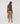 Draped T-shirt - Marron